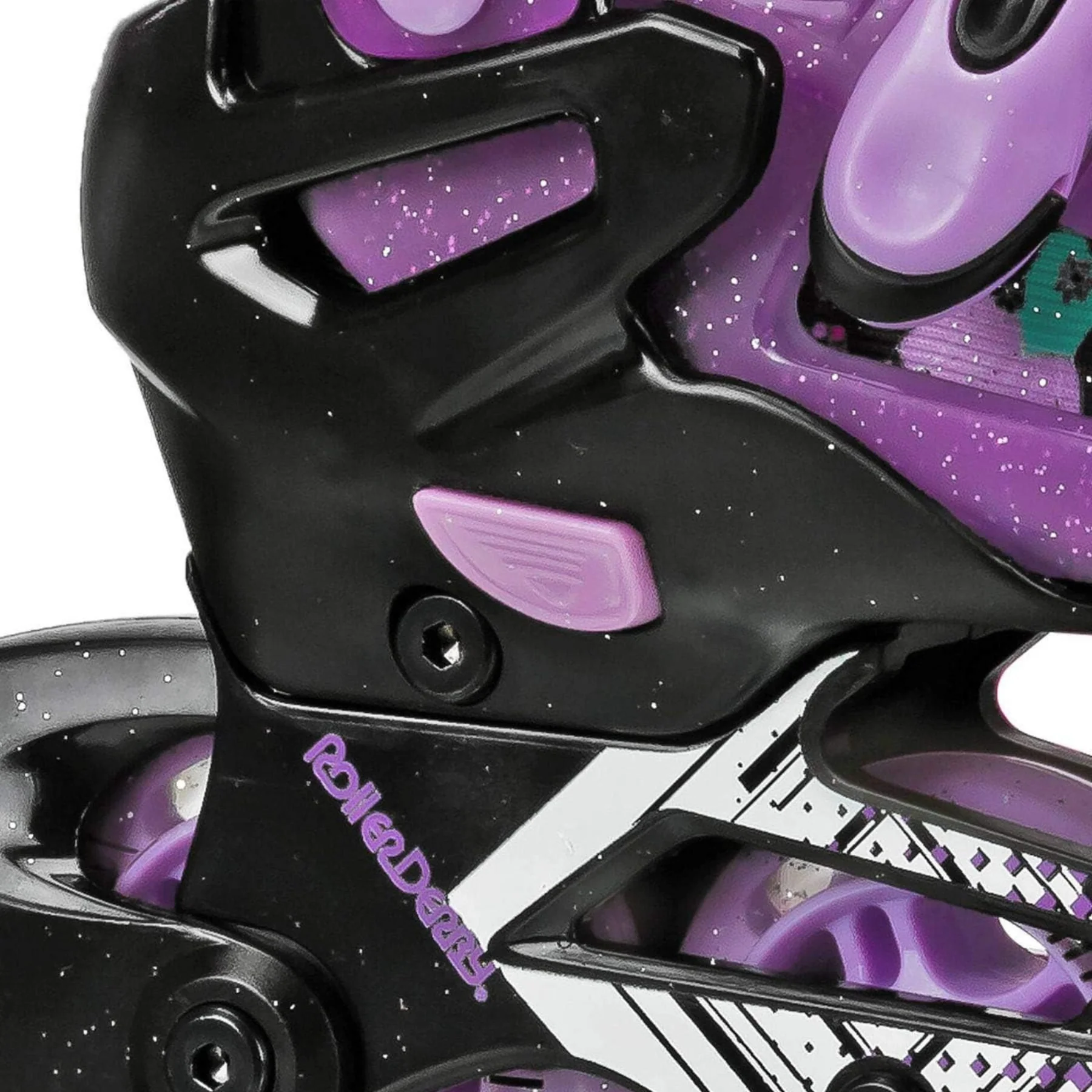 Roller Derby Girl's Adjustable 2-in-1 Quad and Inline Skates - Image 9
