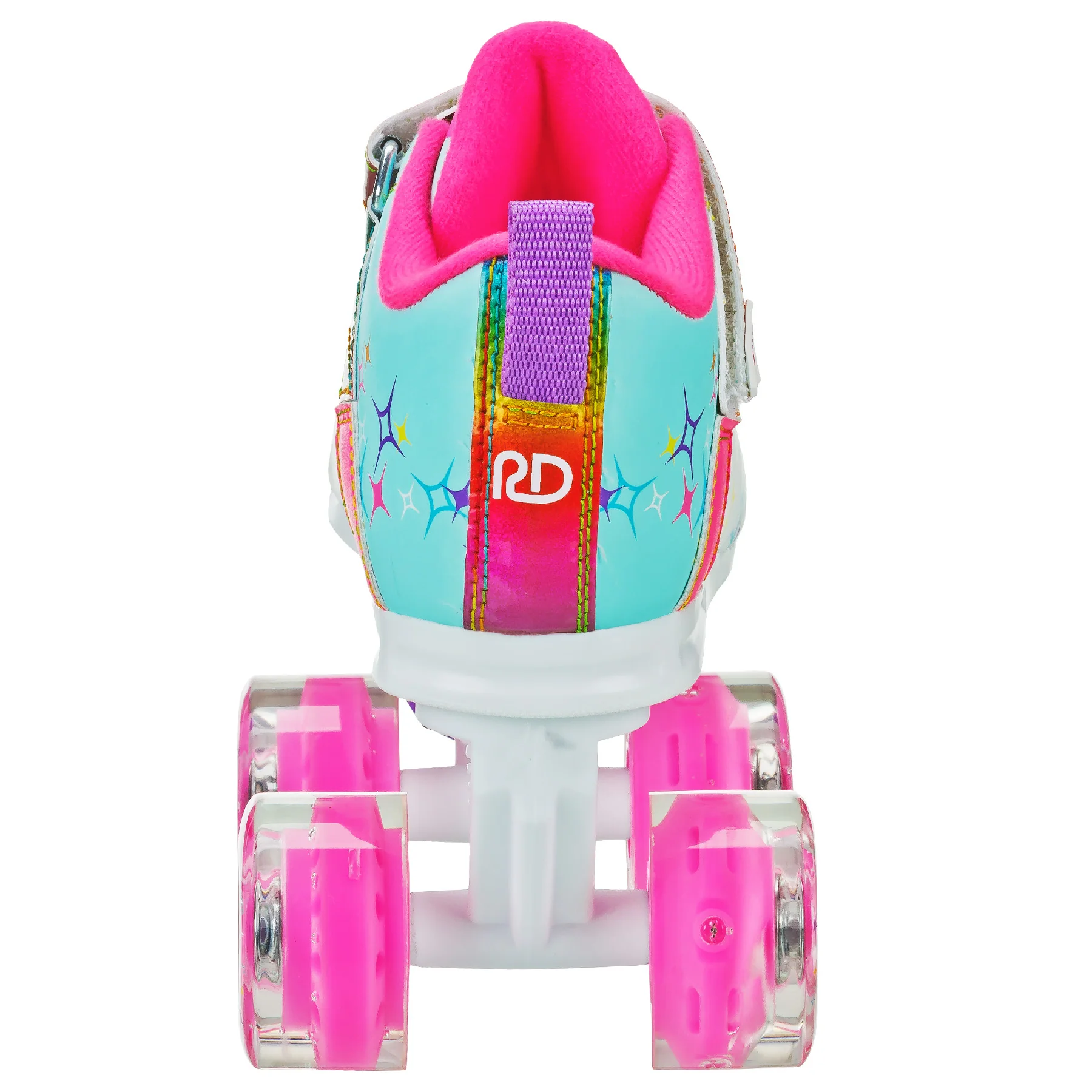Sparkles Girl's Lighted Roller Skates - Image 9
