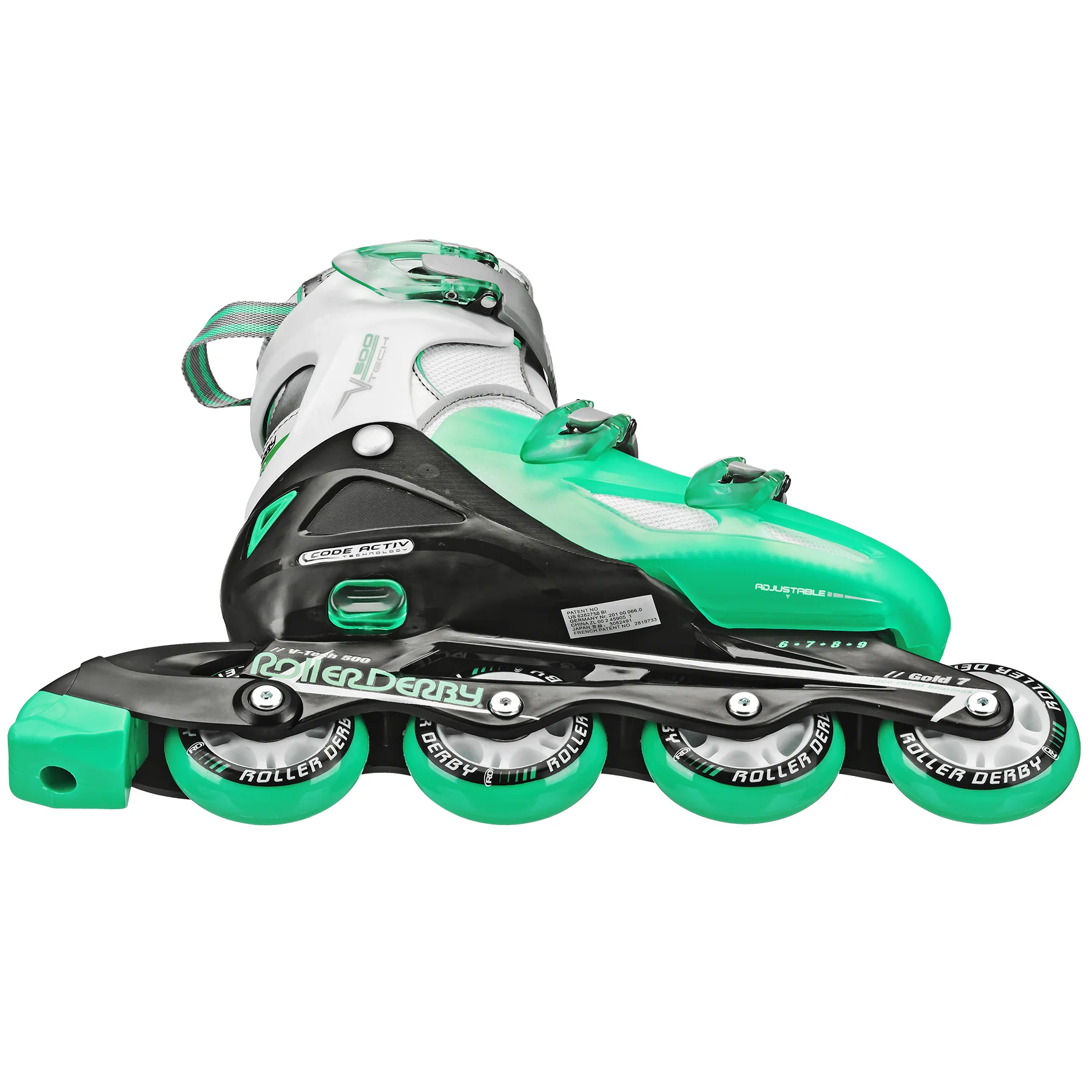 V-Tech 500 Women's Inline Skates with Adjustable Sizing - Image 13