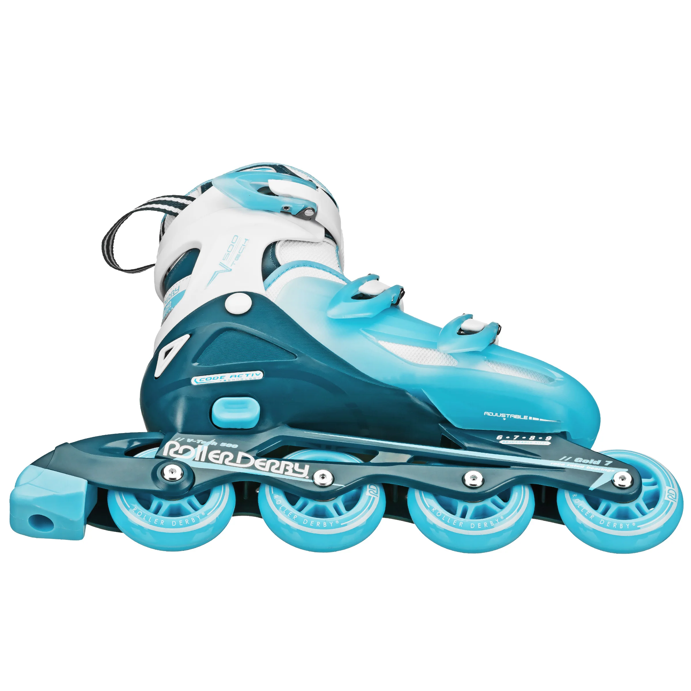 V-Tech 500 Women's Inline Skates with Adjustable Sizing - Image 8